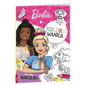 Pozostałe książki - Barbie Kolorowanka KOLX-1101 - miniaturka - grafika 1