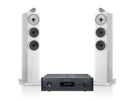 Zestawy stereo - NAD C399 (czarny) + 703 S3 (biały) - miniaturka - grafika 1