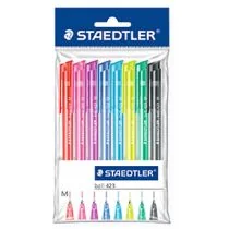 Staedtler Długopis trójkątny z przyciskiem ball 423M 8 kol 198539 - Długopisy - miniaturka - grafika 2
