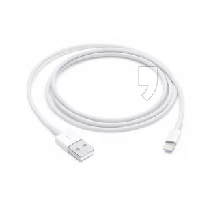 Apple przewód złącza Lightning z interfejsem USB MD818ZM/A - Kable komputerowe i do monitorów - miniaturka - grafika 4