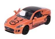 Samochody i pojazdy dla dzieci - MAJORETTE RACING JAGUAR F-TYPE R POMARAŃCZOWY  293B-4 1:59 - miniaturka - grafika 1