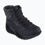 Botki damskie - Buty damskie SKECHERS Uno Rugged Darling Daze black - miniaturka - grafika 1