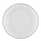 Talerze - Talerz płytki Bormioli Rocco White Moon biały 27 cm - miniaturka - grafika 1