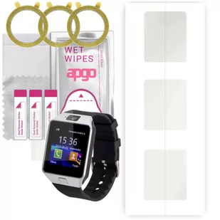 3x Folia hydrożelowa MATOWA do Garett G22 - apgo Smartwatch Hydrogel MATTE Protection Ochrona na ekran smartwatcha - Akcesoria do smartwatchy - miniaturka - grafika 1