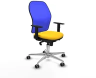 Fotele i krzesła biurowe - Krzesło Biurowe Jorquera Piqueras y Crespo 1D086G0 Żółty - miniaturka - grafika 1