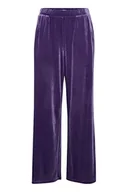 Spodnie damskie - ICHI Spodnie damskie IHLAVANNY PA2, 193750/Violet Indigo, M - miniaturka - grafika 1