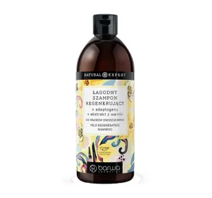 Barwa Natural Expert regenerujący szampon do włosów zniszczonych 480ml - Szampony do włosów - miniaturka - grafika 1