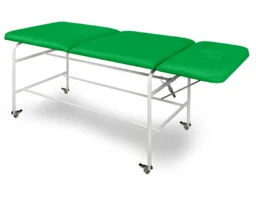 Norma-IIAK szeroka kozetka lekarska 3-częściowa na kółkach - Meble i wyposażenie gabinetów medycznych - miniaturka - grafika 1