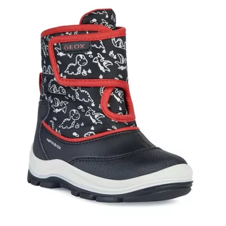 Buty dla chłopców - Śniegowce Geox B Flanfil Boy B Abx B263VE 0CEFU C0048 M Black/Red - grafika 1