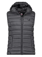 Kamizelki damskie - Canadian Peak Kamizelka pikowana "Vakitaleak" w kolorze antracytowym - miniaturka - grafika 1