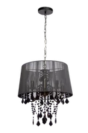 Lampy sufitowe - Light Prestige Lampa wisząca Mona 3 Czarny by LP-5005/3P czarna - miniaturka - grafika 1