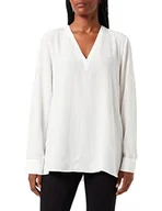 Bluzki damskie - Tommy Hilfiger Elegancka bluzka damska, écru, 34 - miniaturka - grafika 1