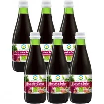 Bio Food Sok z buraków i selerów kiszonych zgrzewka 6 x 300 ml Bio - Soki i napoje niegazowane - miniaturka - grafika 1