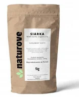 Włosy, skóra, paznokcie - KRAVEN Naturove Siarka Organiczna MSM, 1kg - miniaturka - grafika 1