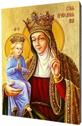 Ikona święta Anna - Ikony i obrazy sakralne Ikona święta Anna - Ikony i obrazy sakralne - miniaturka - grafika 1