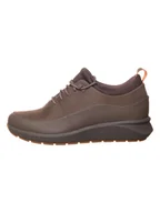 Trampki damskie - Clarks Skórzane sneakersy "Un Venture" w kolorze ciemnobrązowym - miniaturka - grafika 1