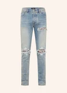 Moda i Uroda OUTLET - Amiri Jeansy W Stylu Destroyed Crane Skinny Fit blau - miniaturka - grafika 1