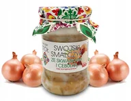 Szybkie dania obiadowe - Swojski Stół Smalec Ze Skwarkami i Cebulką 260g - miniaturka - grafika 1