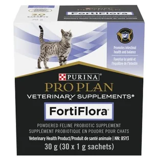Purina Pro Plan fortiflora cat 30x1 probiotyk - Suplementy i witaminy dla psów - miniaturka - grafika 1