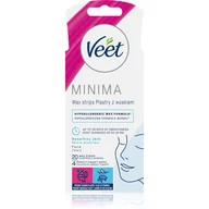 Depilacja - Veet Minima - Plastry z woskiem do depilacji twarzy dla skóy wrażliwej 20szt - miniaturka - grafika 1