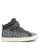 Buty dla dziewczynek - Geox Sneakersy J Kalispera J744GI 0DHAJ C9017 D Szary - miniaturka - grafika 1