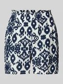 Spodenki damskie - Szorty o luźnym kroju z czystej wiskozy model ‘EASY JOY’ - miniaturka - grafika 1