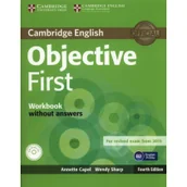 Książki do nauki języka angielskiego - Objective First Workbook without answers + CD - Capel Annette, Wendy Sharp - miniaturka - grafika 1