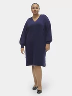 Sukienki - Sukienka dzianinowa Vero Moda Curve - miniaturka - grafika 1