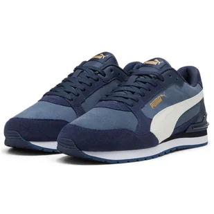 Buty męskie sportowe Puma St Runner V4 Sd 399665 05 skórzane granatowe 44.5 - Buty sportowe męskie - miniaturka - grafika 1