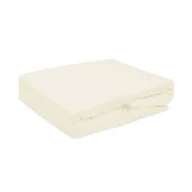 Prześcieradła - Darymex Prześcieradło z gumką Frotte ecru 130/140x200 cm 5907761022966 - miniaturka - grafika 1
