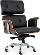 Fotele i krzesła biurowe - Krzesło biurowe Elior Bermund 3X Czarne - miniaturka - grafika 1