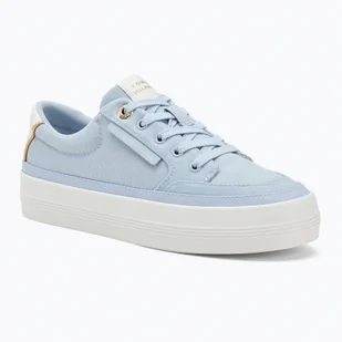 Trampki damskie Tommy Hilfiger Essential Vulc Textile breezy blue - Trampki damskie - miniaturka - grafika 1