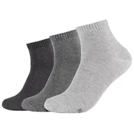 Skarpetki sportowe męskie - Skarpetki sportowe męskie 3PPK Basic Quarter Socks - miniaturka - grafika 1