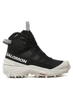 Buty trekkingowe męskie - Salomon Trekkingi Crosstrak Powder Waterproof L47569700 Czarny - miniaturka - grafika 1