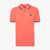 Koszulki męskie - TIMBERLAND POLO TIPPED PIQUE SHORT SLEEVE POLO - Timberland - miniaturka - grafika 1