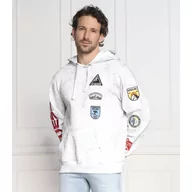 Bluzy męskie - GUESS Bluza HEAVY FINCH WASHD PATCHES | Regular Fit - miniaturka - grafika 1