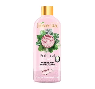 Bielenda Botanical Clays Płyn micelarny z glinką różową 500ml - Płyny micelarne - miniaturka - grafika 1