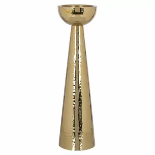 Świecznik złoty RICHMOND LIZZ L stal - Świeczniki - miniaturka - grafika 1