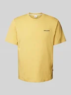Koszulki męskie - T-shirt z wyhaftowanym logo model ‘DAMIAN’ - miniaturka - grafika 1