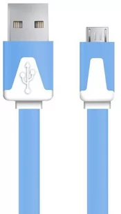 Esperanza Kabel USB USB/micro USB 1.8m Niebieski EB182B - Kable USB - miniaturka - grafika 1