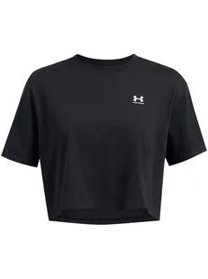 Under Armour Koszulka w kolorze czarnym - Koszulki i topy damskie - miniaturka - grafika 1