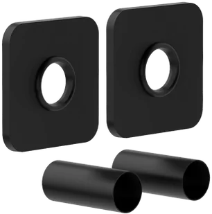 Mexen zestaw maskujący pojedynczy do grzejnika, czarny - W909-000-70 - Akcesoria grzewcze - miniaturka - grafika 1