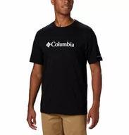 Koszulki męskie - Męska koszulka Columbia CSC Basic Logo Tee black - S - miniaturka - grafika 1