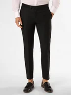 Spodnie męskie - JOOP! Spodnie - Spodnie modułowe Mężczyźni Slim Fit czarny jednolity, 25 - miniaturka - grafika 1
