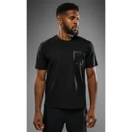 Koszulki sportowe męskie - Venum T-shirt Koszulka Fly Deep Black - miniaturka - grafika 1