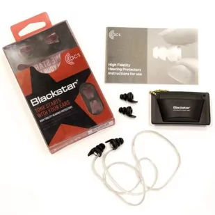 Blackstar ACS Ochrona słuchu zatyczki do uszu z filtrem HiFi dla śpiących, muzyków, pracowników, tłumienie hałasu 19dB z etui - Wzmacniacze gitarowe - miniaturka - grafika 1