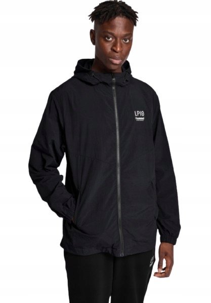 HUMMEL KURTKA MĘSKA CZARNA WIATRÓWKA 2XL 0A4D1_A* XXL 0A4