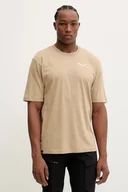 Koszulki męskie - Salewa t-shirt sportowy Eagle Glacier Loose męski kolor beżowy z nadrukiem 00.0000029200 - miniaturka - grafika 1