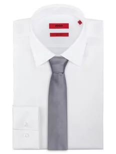 Hugo Krawat Tie Cm 6 50324543 Szary - Krawaty i muchy męskie - miniaturka - grafika 1