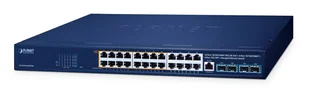PLANET GS-4210-16UP8T4X łącza sieciowe Zarządzany L2/L4 Gigabit Ethernet (10/100/1000) - Pozostałe akcesoria sieciowe - miniaturka - grafika 1